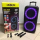 Акустическая переносная колонка ZXX-7575 300 Вт аккумуляторная с микрофонами 80х39х33 см - изображение 3