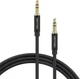 Кабель Vention Jack 3.5mm - Jack 3.5mm 0.5м Black (BAXBD) - зображення 1