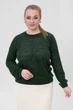 Джемпер SEWEL JW957 50-52 XL Темно-зеленый - изображение 1