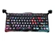 Геймерська магнітна механічна клавіатура з HOT SWAP GRAVASTAR Mercury V75 Pro, HE Magnetic Switch, 8k, RGB, 80key УКР/АНГЛ Neon Graffiti/Чорна (GS_V75_PRO_U_CG_BLK) - изображение 2