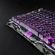 Геймерська магнітна механічна клавіатура з HOT SWAP GRAVASTAR Mercury V75 Lite, HE Magnetic Switch, 8k, RGB, 80key УКР/АНГЛ Transparent Black/Чорна (GS_V75_LITE_XTAL_BLK) - зображення 5
