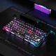 Геймерська магнітна механічна клавіатура з HOT SWAP GRAVASTAR Mercury V75 Pro, HE Magnetic Switch, 8k, RGB, 80key УКР/АНГЛ Neon Graffiti/Чорна (GS_V75_PRO_U_CG_BLK) - изображение 10