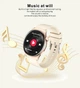 Умные смарт часы Smart Watch 4you SPACE круглый экран 1.43" AMOLED с функцией звонков просмотр уведомлений PURE GOLD - изображение 5