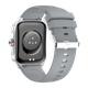 Умные смарт часы Smart Watch 4you VIBE экран 1.95"AMOLED метал корпус с функцией звонков просмотр уведомлений Silver/Grey - изображение 3