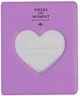 Фотоальбом Heart на 64 фото для Fujifilm Instax Mini 8/9/11/12/25s/40/50s/70/90/LiPlay/Evo/Link/Share SP-1/SP-2, Polaroid 300, лавандовый - изображение 1