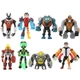 Набор фигурок Бен 10 Бен Тен с разборными частями, 8в1, 9-13 см - Ben 10 Mix Up figures - изображение 1