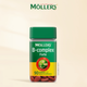 Моллерс (Mollers) B-Complex Forte - витамины группы B для нервной системы и энергии, 90 таблеток - изображение 2