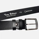 Шкіряний ремінь для джинсів Tony Bellucci TB-600-893 Black — Натуральна шкіра, 40 мм, Чорний (Туреччина), довжина 120 см - зображення 3
