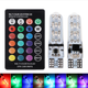 Комплект RGB LED ламп T10 (W5W) с пультом ДУ - Тюнинг подсветки авто (16 цветов) - изображение 1