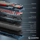 Клавіатура бездротова GamePro Asgard Drakkar Keychron Super Red Switch Blue (MK305BL) ( 18169 ) - зображення 8