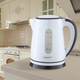 Електрочайник 1,8л 2000W (диск) білий MR-058-WHITE Maestro - изображение 3