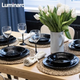 Тарілка Carine 26см L9817 чорний Luminarc - изображение 2