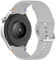 Ремешок BeCover Ribbed Tape (20mm) для Amazfit Bip 3 / 3 Pro / GTR 42 мм / GTR Mini / GTS / GTS 2 mini / GTS 3 / GTS 4 / GTS 4 Mini / Amazfit Active / Active 2 Lite Gray (BC_714873) - изображение 2