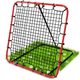 Сітка тренувальна для футболу Neo-Sport NS-491 Rebounder 120 x 120 х 107 см, червона - изображение 8