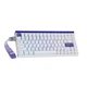 Ігрова Магнітна клавіатура AULA HERO 84 HE White-Purple - изображение 3
