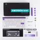 Ігрова Магнітна клавіатура AULA HERO 84 HE White-Purple - изображение 10