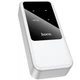 Портативний модем WiFi роутер Hoco HI42 маршрутизатор 2.4 ГГц, 2×2000 mAh, WIFI6 бездротовий зв'язок інтернет для домашнього використання Білий - изображение 4