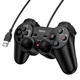 Геймпад Hoco GA3 Fast link wired game controller дротовий ігровий контролер USB 1.5m для ПК-ігор Windows PC Чорний - изображение 1