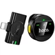 Мікрофон бездротовий Hoco L21 Fair wireless microphone iP Lightning для iPhone кліпса й магнітне кріплення Чорний - изображение 3