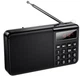 Колонка Bluetooth Hoco HI50 Portable radio Портативний радіоприймач AM/FM-радіо бездротовий акустика USB/TF/BT5.3 5W Чорний - зображення 3