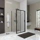 Боковая стенка Koller Pool Line Pro 800 мм Black Matt 6 мм Clear (LNP80CB) - изображение 3