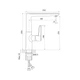 Смеситель кухонный Koller Pool Dakota Kitchen Black Matt (1105310605) - изображение 2