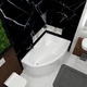 Ванна акриловая асимметричная KOLLER POOL Nadine new 150х100 L - изображение 5