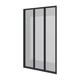 Шторка для ванны Koller Pool Style 1000х1500 мм Left Black Matt/Clear (1625181803) - изображение 1