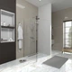 Бічна стінка Koller Pool Line Pro 800 мм Chrome 6 мм Clear (LNP80C) - зображення 2
