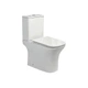 Унитаз-компакт KOLLER POOL Trend TR-0650-RC-C Rimless с сиденьем TR-0650-RC-T Soft Close дюропласт - изображение 1