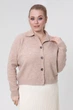 Жіночий теплий кардиган Бруно на ґудзиках SEWEL 50-52 XL Бежевий (sw-2000000304236) - зображення 3