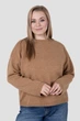 Джемпер SEWEL J1020 50-52 XL Темно-бежевый - изображение 2