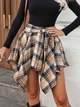 Юбка в клетку - XL - изображение 1