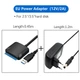 Перехідник Адаптер USB 3.0 - SATA для HDD 2.5"/3.5" з блоком живлення, Конвертер для жорсткого диска (CN450059) - изображение 7