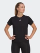 Спортивная футболка для бега женская Adidas Aeroready Train Essentials HR7795 XS Black (4066752529851) - изображение 1