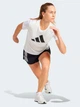 Спортивная футболка для бега женская Adidas Run It Tee Performance IN0111 S White (4067887736961) - изображение 8