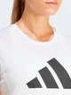 Спортивная футболка для бега женская Adidas Run It Tee Performance IN0111 M White (4067887737074) - изображение 11