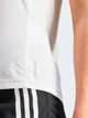Спортивная футболка для бега женская Adidas Run It Tee Performance IN0111 XS White (4067887736985) - изображение 12