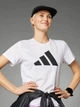 Спортивная футболка для бега женская Adidas Run It Tee Performance IN0111 M White (4067887737074) - изображение 5