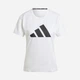 Спортивная футболка для бега женская Adidas Run It Tee Performance IN0111 XL White (4067887736947) - изображение 14