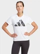 Спортивная футболка для бега женская Adidas Run It Brand Love Performance IL4744 M White (4066763423957) - изображение 9