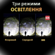 Лазерный светодиодный ручной аккумуляторный кемпинговый фонарь, мощный водонепроницаемый фонарик с зарядкой, 3 режима освещения, 300 м дальность освещения - изображение 5