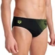 Плавки Arena Foggy Dots Swim Briefs 008482-506 чорний, жовтий 100 (3468337530909) - зображення 5