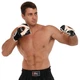 Рукавички для змішаних єдиноборств MMA на липучці розмір XL шкіра RIV чорний MA-3305 - зображення 3
