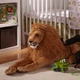 Большая детская мягкая игрушка "Лев" MelissaandDoug MD12102, 180 см - изображение 4