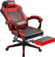 Крісло ігрове Defender Cruiser, 50мм, Клас 4, підніжка, Black/Red - изображение 5