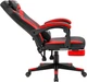 Крісло ігрове Defender Cruiser, 50мм, Клас 4, підніжка, Black/Red - изображение 6
