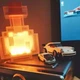 Minecraft brownstone bottle ночник зелье светодиодная USB лампа меняет цвет - изображение 6
