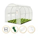 Садова теплиця парник LEOBRO Garden 6м2 2 на 3 м White MultiDoor (LB-G111-WHT) - зображення 1