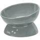 Миска керамическая для кошек Trixie 0,35л/17см, серая 24805 - изображение 1